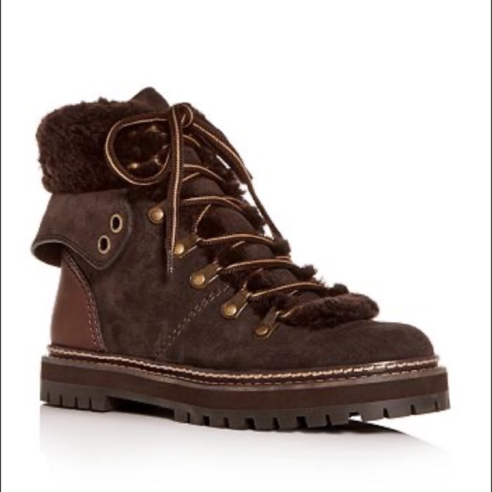 See By Chloe Brown Winter Boots